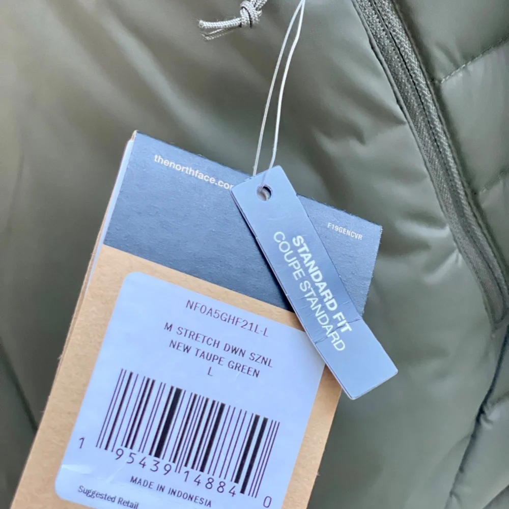 THE NORTH FACE STRETCH 700 FILL DOWN SLIM‎ FIT GOOSE DOWN JACKET (LARGE)